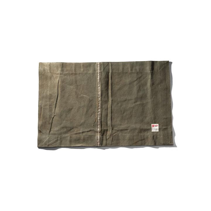 Vintage Tent Fabric Mat - Olive