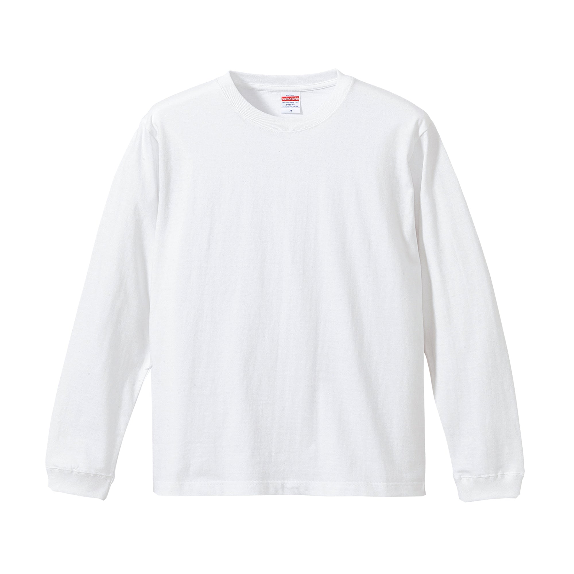 5011 - 5.6oz Long Sleeve Tee - White