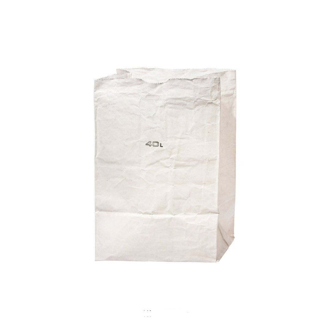 Puebco Cotton Grocery Bag 40L (White)