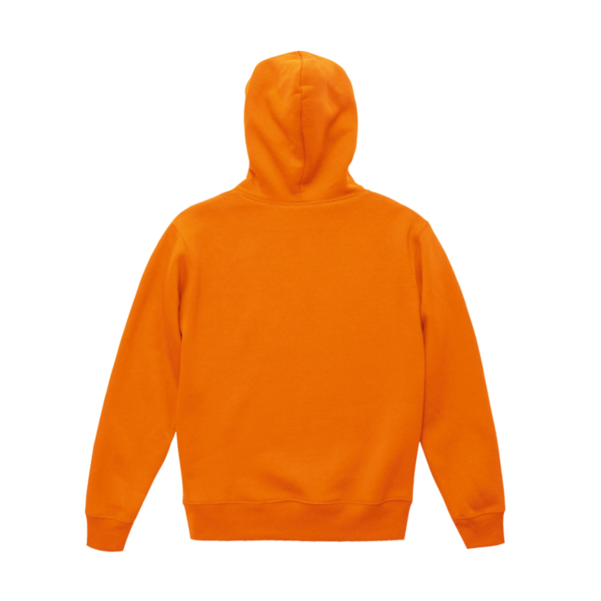 5620 - Brushed Back Full Zip Hoodie - Orange