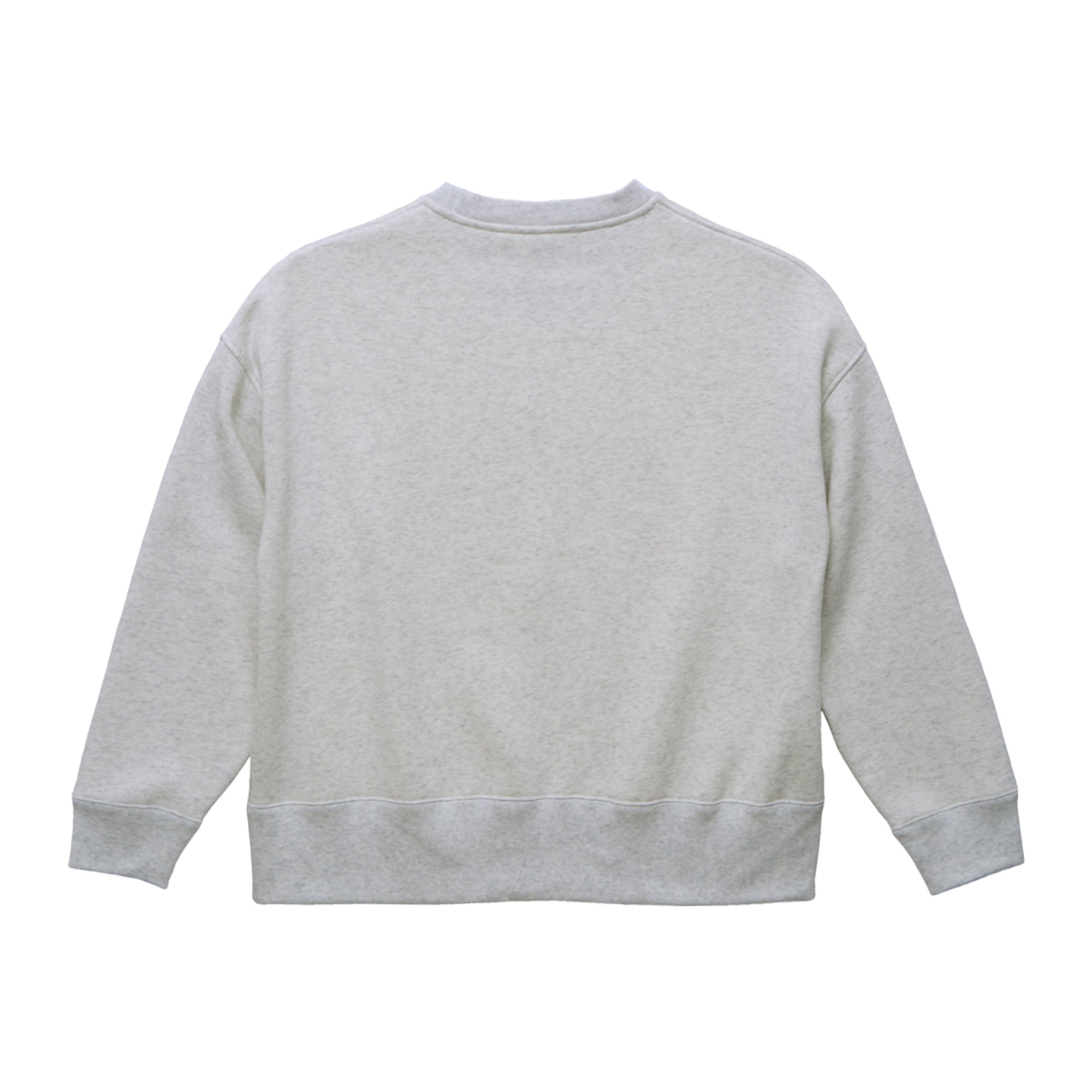 5627 - 10.0 oz Loose Fit Brushed Back  Sweatshirt - Grey