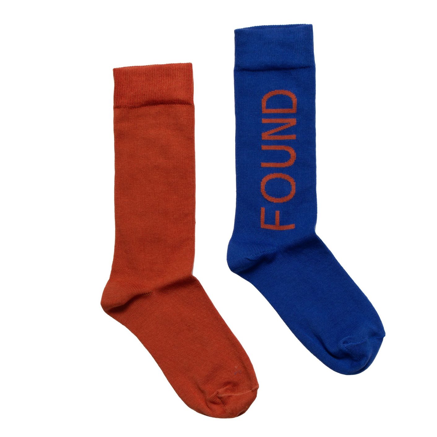 Lost Found Sock- Winter Gold / Discovery Blue
